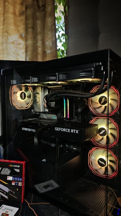 Игровой ПК на 7 7800X3D и 5070ti