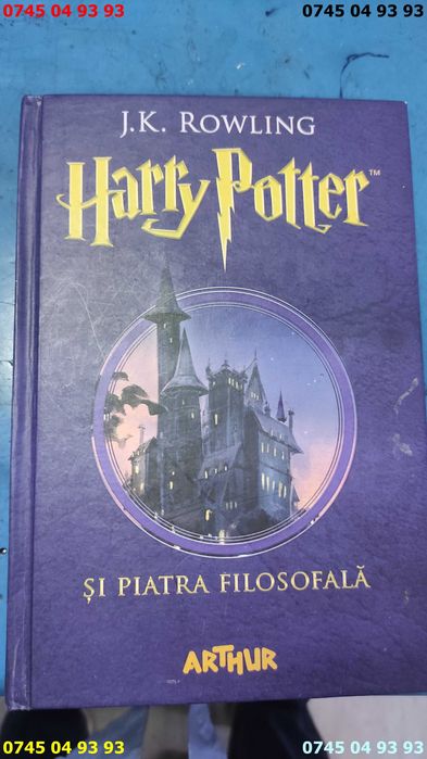 carte carti harry potter si piatra filosofala j.k. rowling cartonata