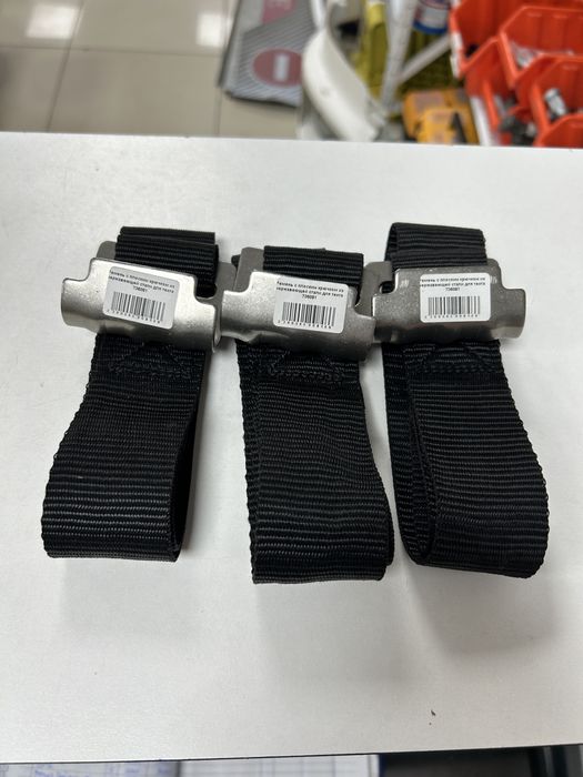 Ремень крепления тента к бортам с плоским крючком (нерж)