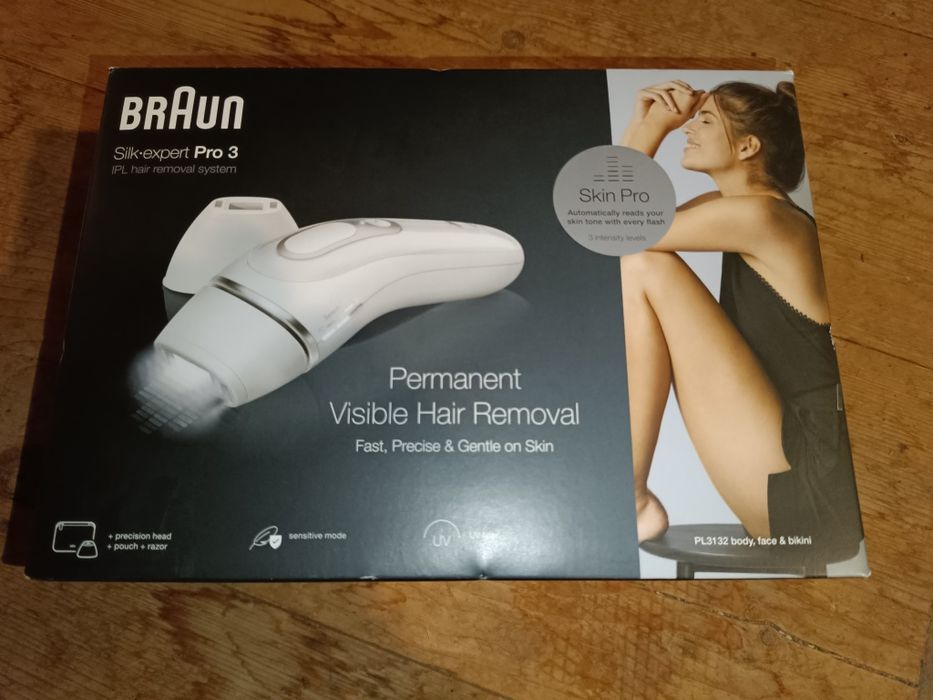 Epilator Braun IPL PRO3 PL3132 (NOU, Sigilat)