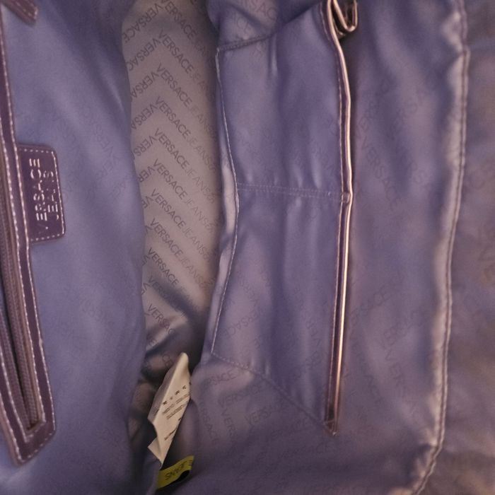 Geantă Versace Jeans de piele originală