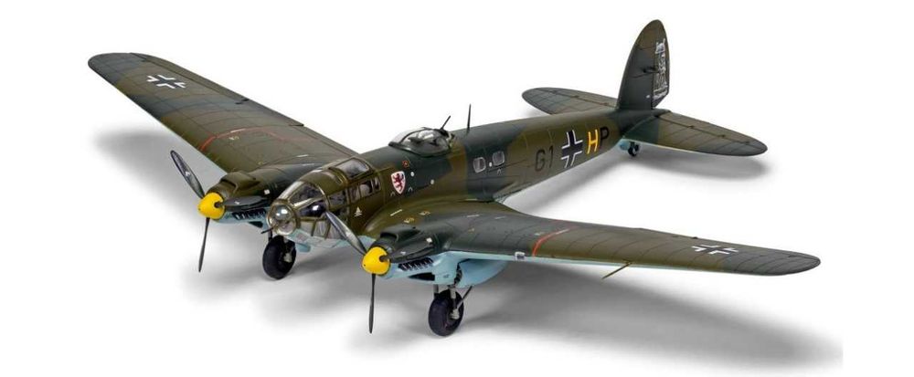 Сборная модель самолета Heinkel He 111 (ЗВЕЗДА, 1:72)