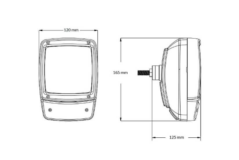 Комплект LED Фарове с Мигач 12W, 1000 lm за всяка светлина