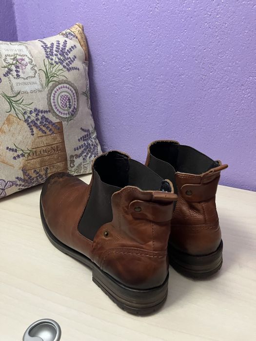 Ghete piele naturala,SeaSide Man