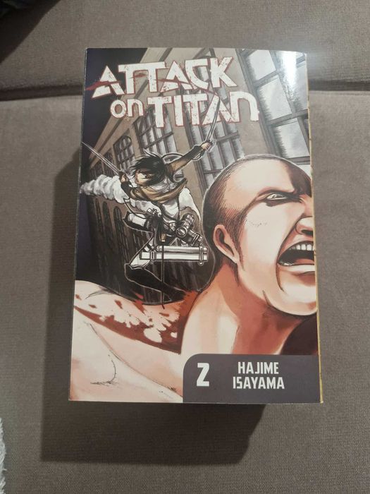 Manga Attack on Titan vol. 1,2,3,4