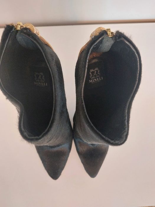 Botine Mineli piele ponei