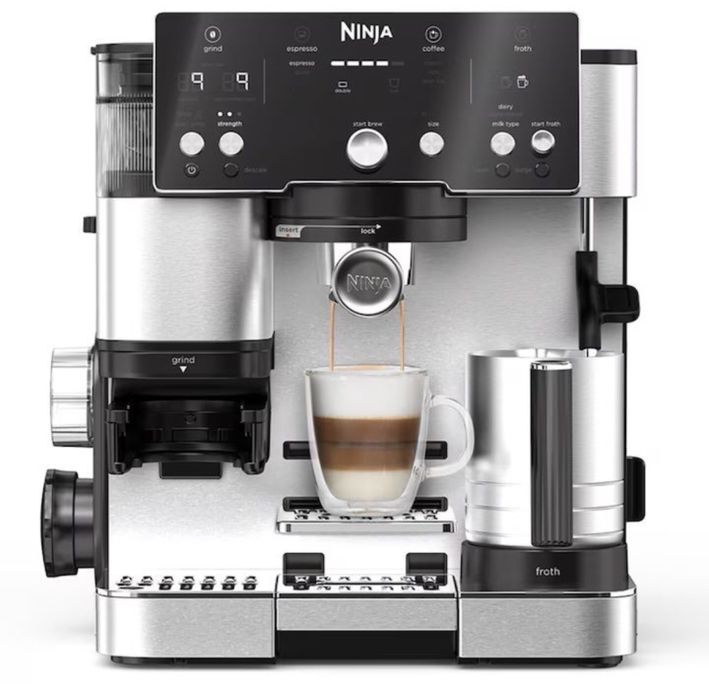 Espressor semi-automat 2in1 Ninja Luxe Cafe Essential