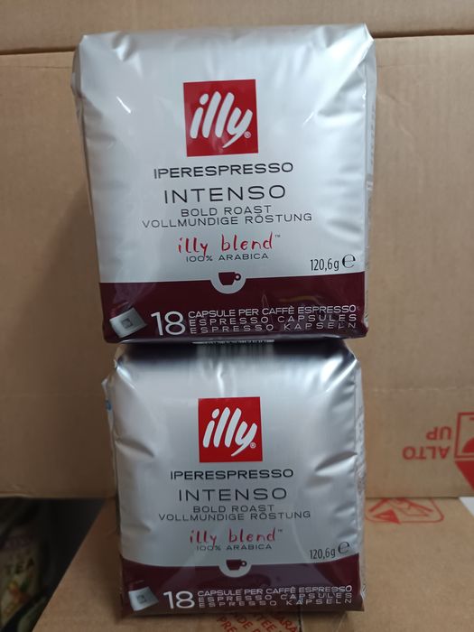 Кафе капсули ILLY iperespesso intenso 18бр