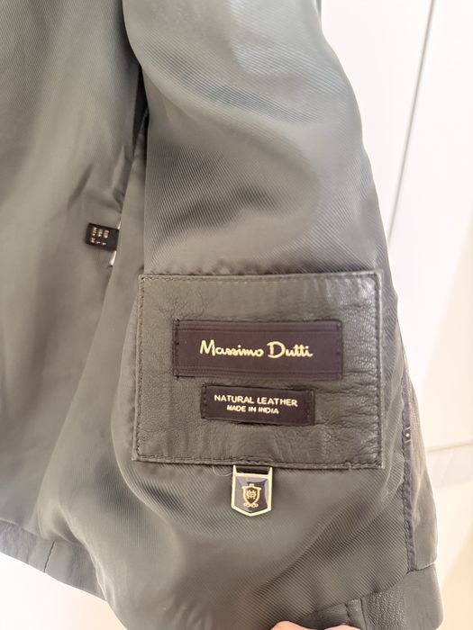 Кожено яке Massimo Dutti р-р L