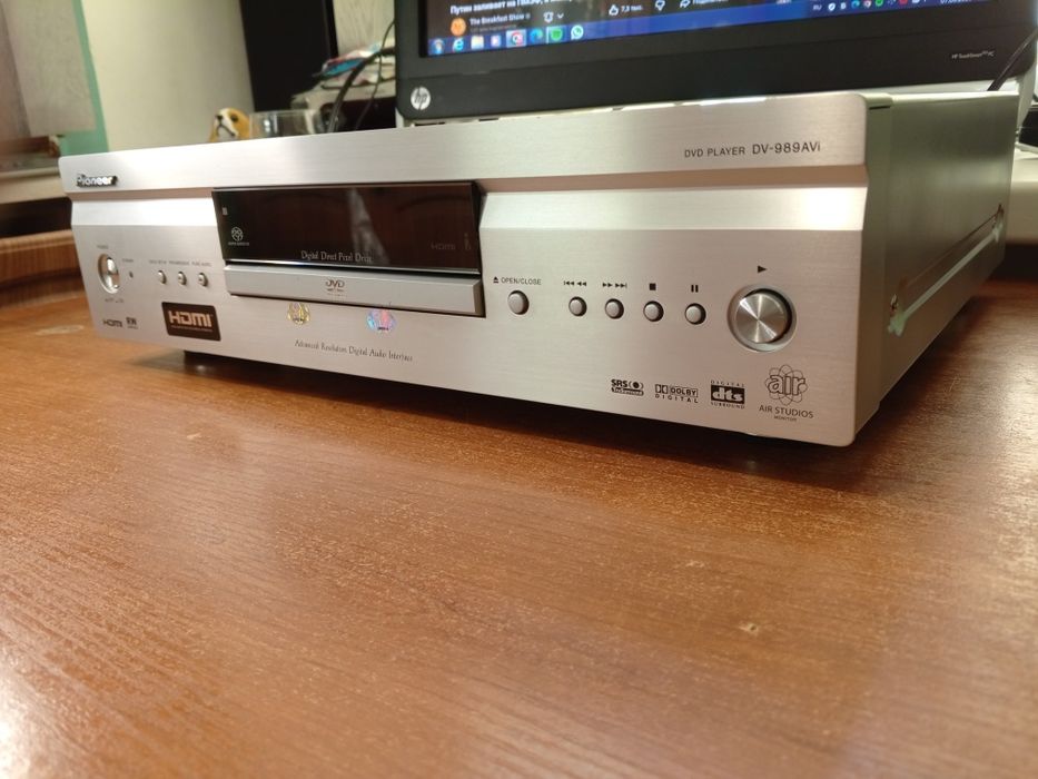 Pioneer sacd player 989 avi