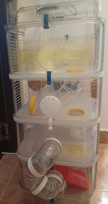Vând Urgent Cusca Hamster Cu 4 Etaje
