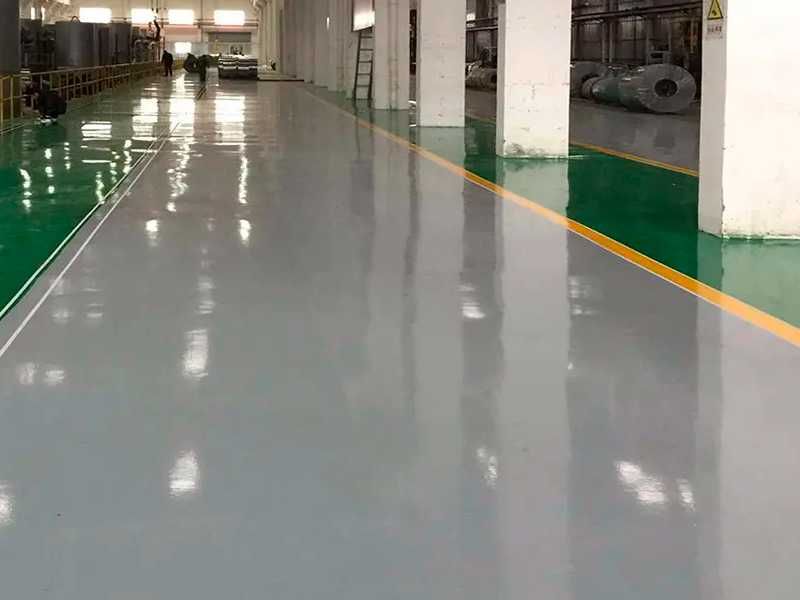 Полимерные эпоксидный полы. Шлифовка бетона