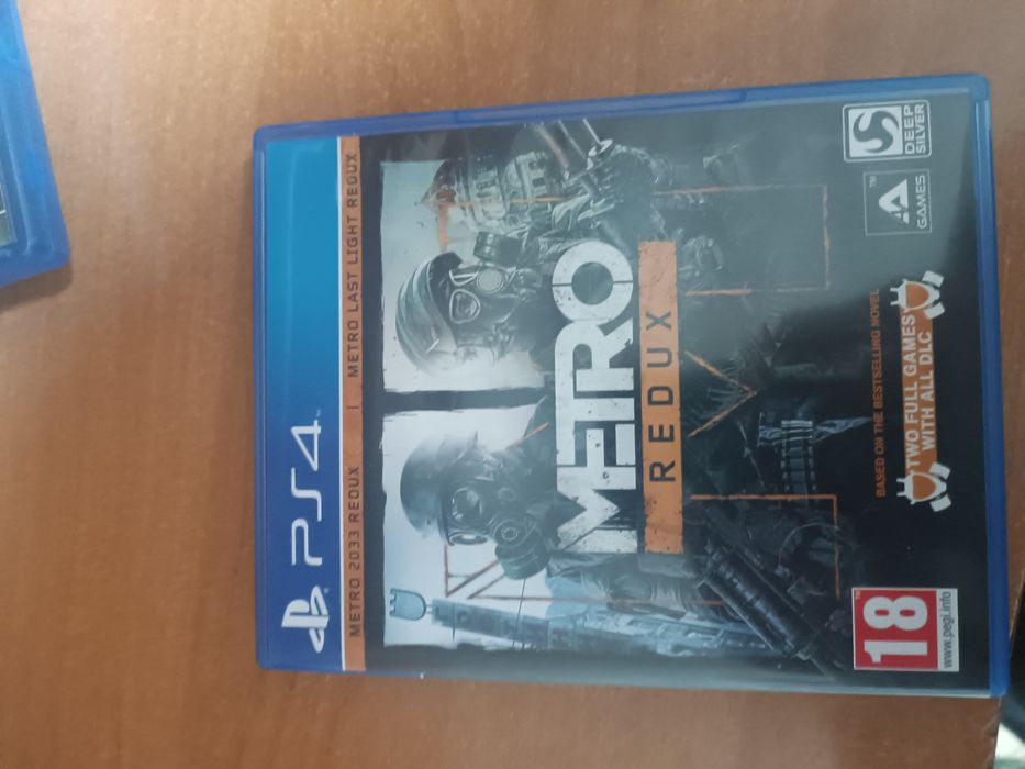 Игра на ps4 metro redux в хорошем состоянии полностью на русском языке