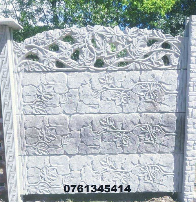 gard beton armat. pavele.