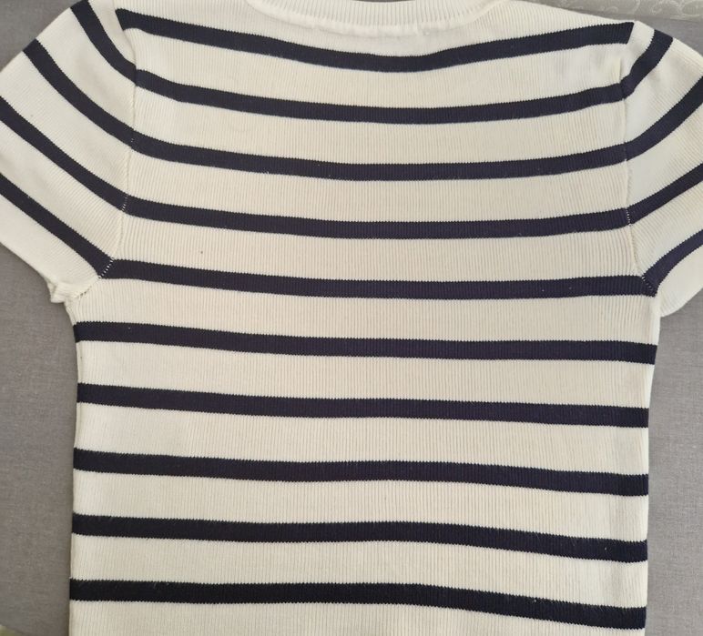 топ в полоску Zara