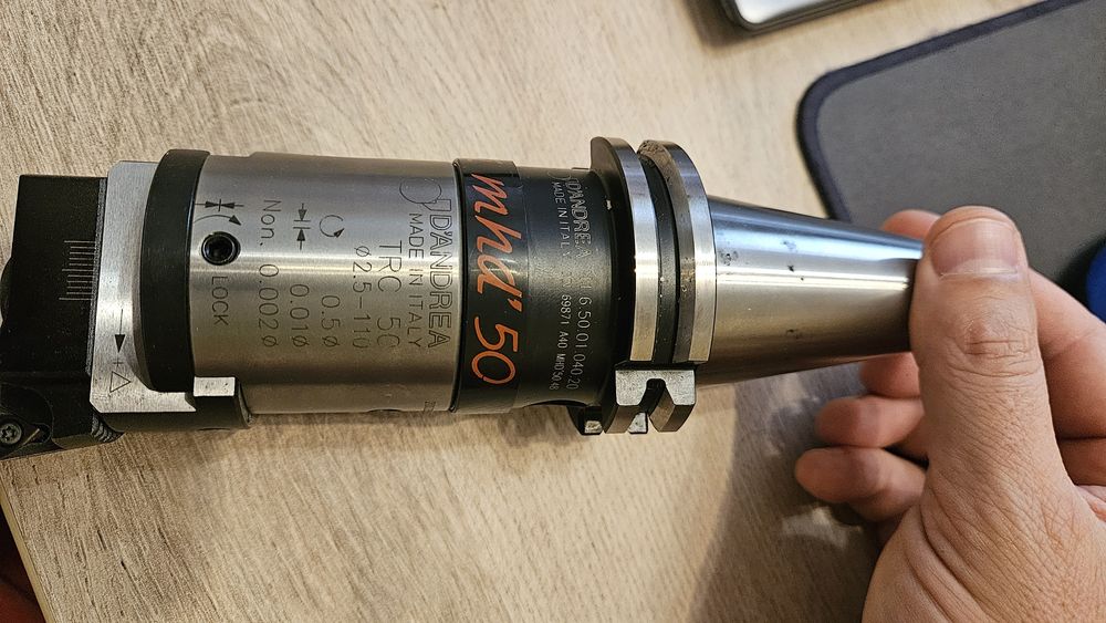 Прецизна расточна глава D'Andrea TRC 50 + SFTP 50 + BT 40