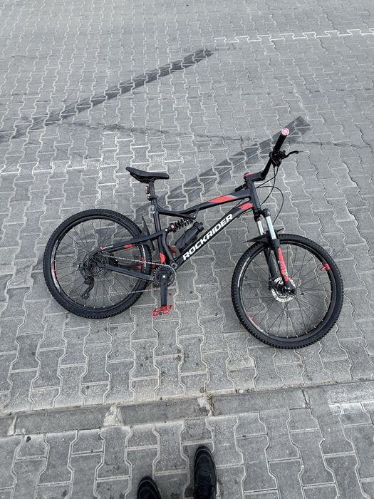 Bicicleta full suspension rockrider 530st in stare foarte buna