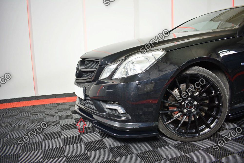 Bodykit tuning Mercedes E Class W207 Coupe AMG LINE 2009-2012 v1 Maxton Design