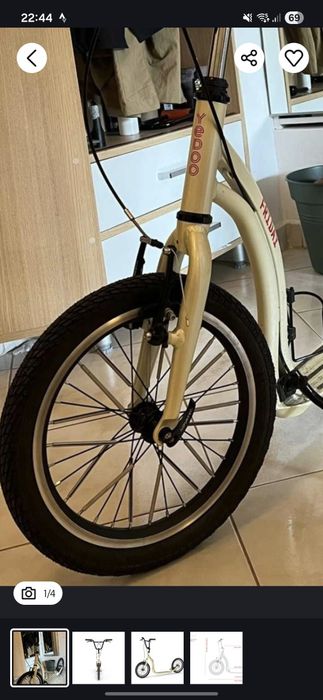 Vand trotinetă  aluminium  de adulți  Yedoo Friday 6.9 kg !
12705 - Y3