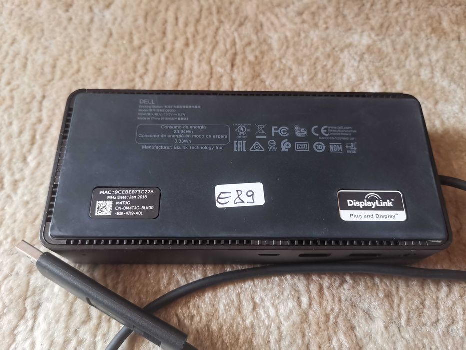 Dell Docking Station Docking Station D6000 Universal incarcator 130w