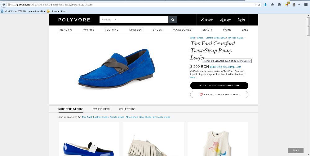 Pantofi Tom Ford originali absolut noi