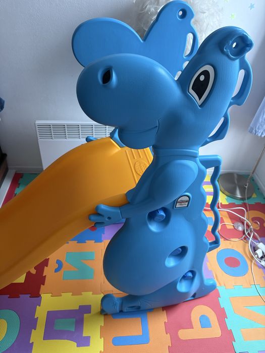 Пързалка с люлка Pilsan Dino