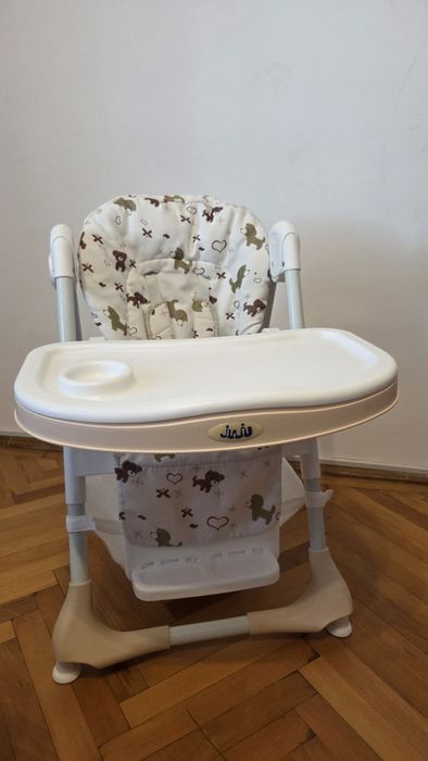 Scaun de masa Juju Eat & Joy, Bej