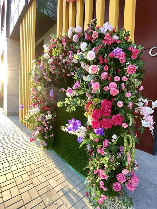 Декор цветами в Астане