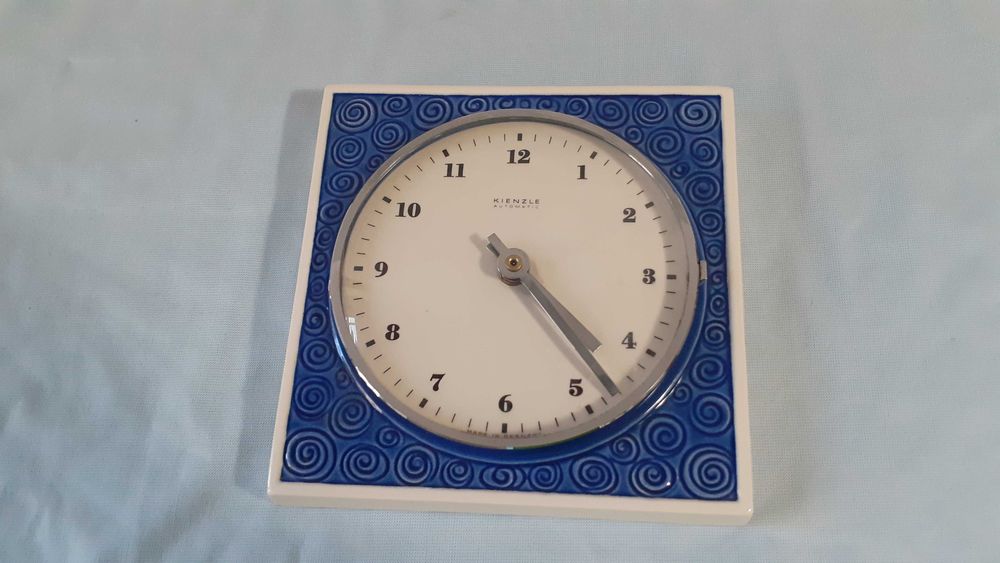 Ceas automatic de perete Kienzle, anii 70, Made in Germany