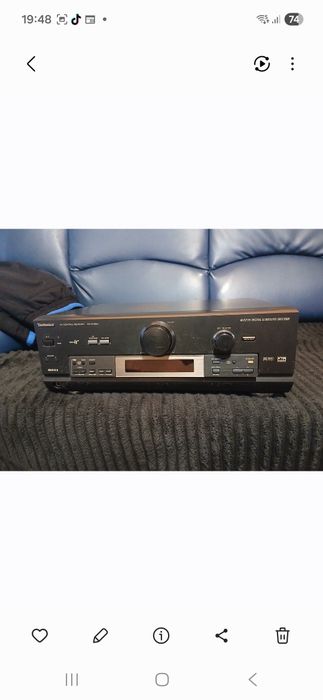 Amplituner technics sa dx850