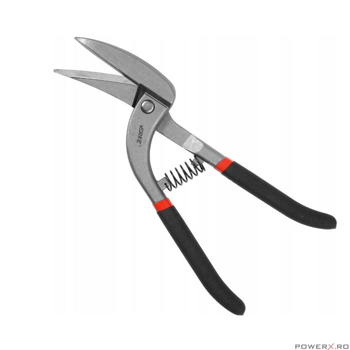 Foarfeca tabla tip pelican, pe dreapta, 30cm, cu arc, Verke