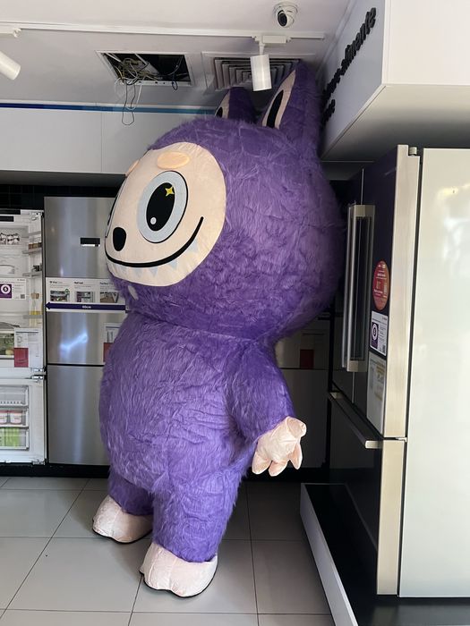 Costum Labubu mov 2.6 m NOU