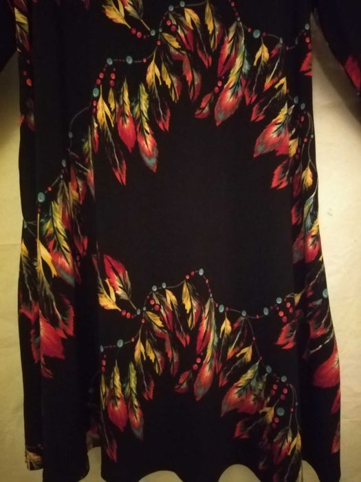 Rochie de vara cu imprimeu modern