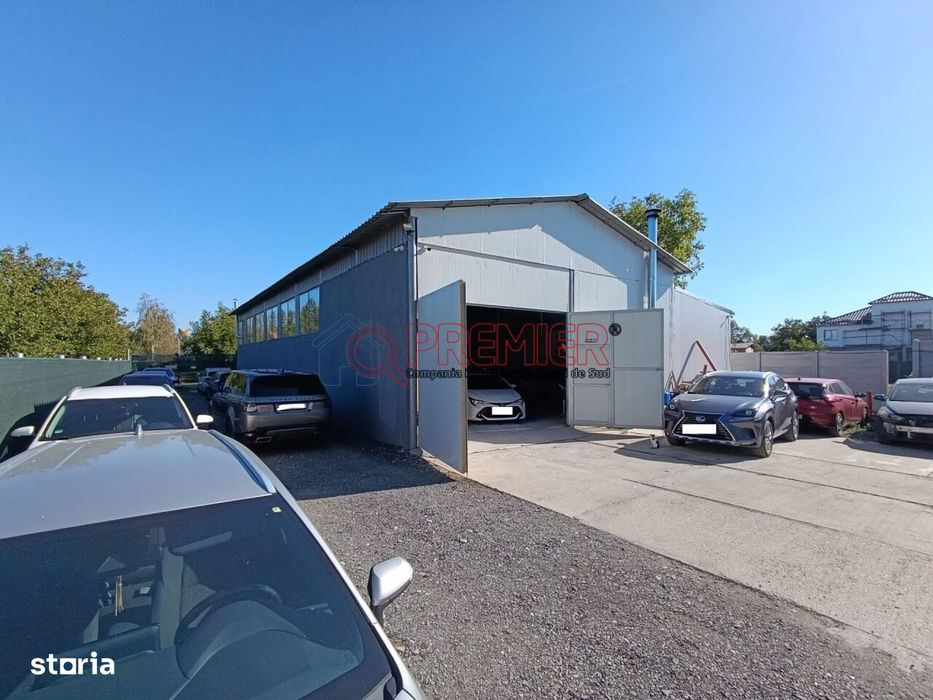Hala industrială Jilava | 352 mp + teren 1.000 mp | Aproape de