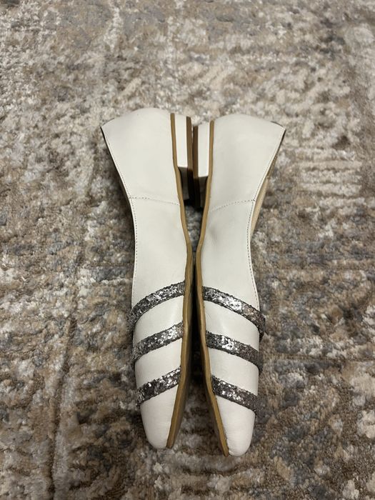 Balerini albi mireasa