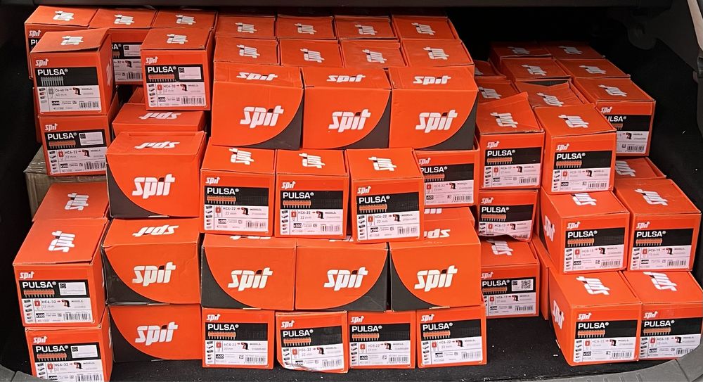 500 cuie+gaz spit pulsa 22 mm