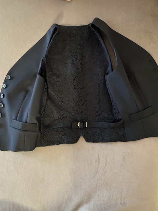 Дамски елек черен D&G