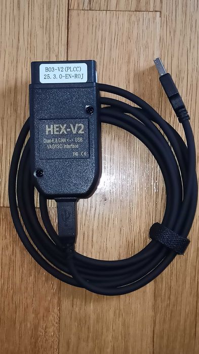 Diagnoza VCDS VAG COM HexV2 25.3 Engleza / Romana