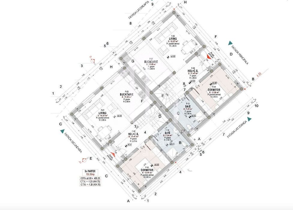 Casa 5 camere, 120mp utili, teren 480mp, toate utilitatile, Selimbar