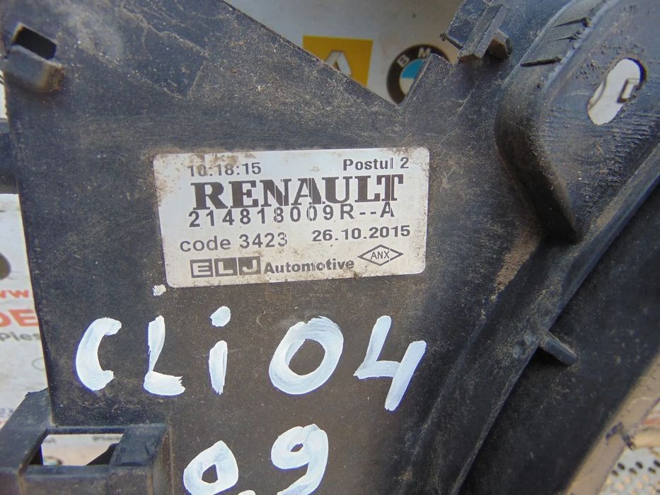 Ventilator racire Renault clio 4 Dacia Logan Sandero 1.5 0.9 duster dokker gmv