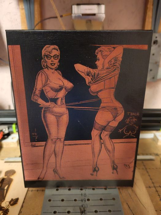 Gravura laser pe diferite materiale