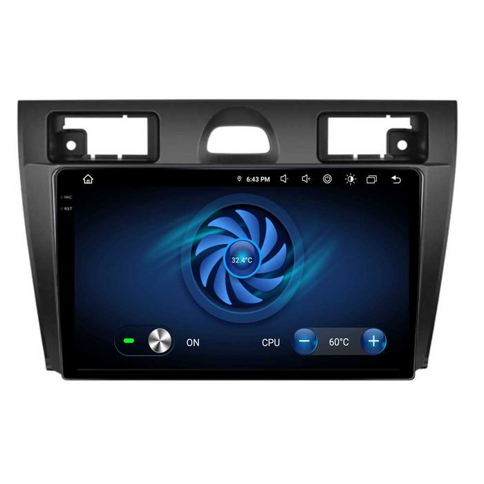 Navigatie Dedicata Ford Fiesta (2006-2011), 9Inch, Bluetooth, CarPlay
