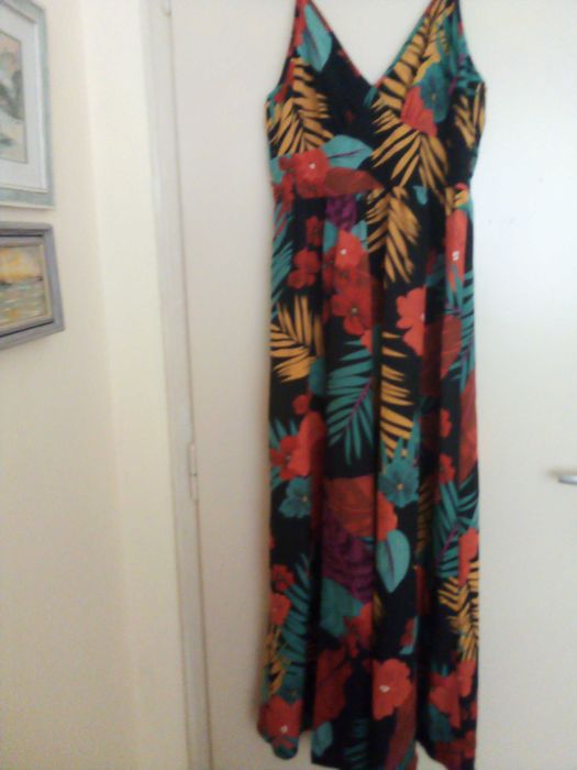 Дълга лятна рокля/размер М (38)