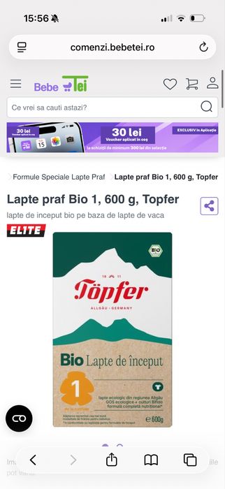 Topfer 1 - lapte vaca