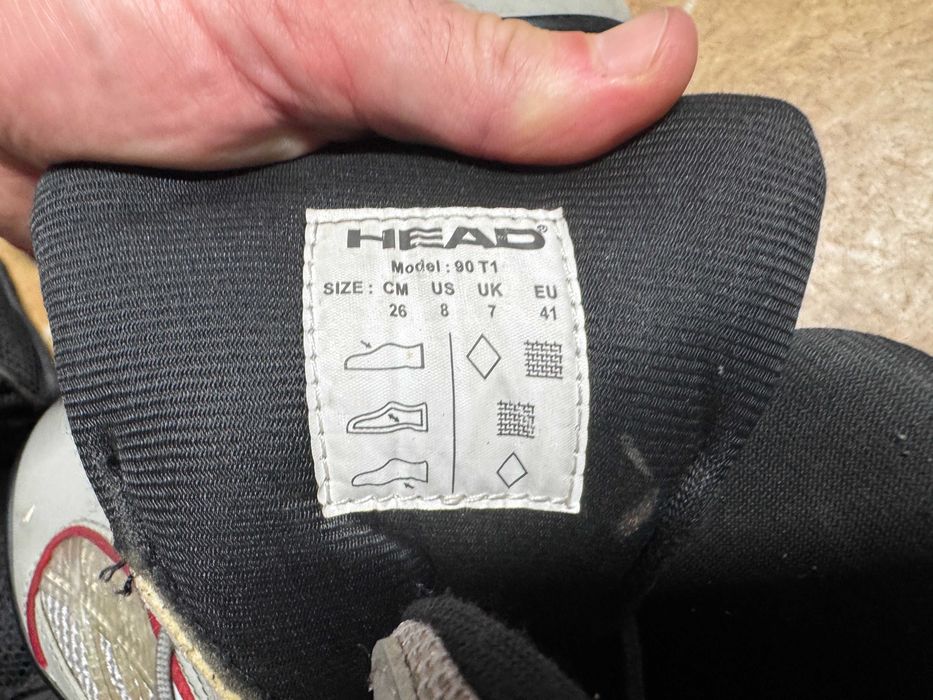 Ролери HEAD 90-T1 size:41 + наколенки Head size:M