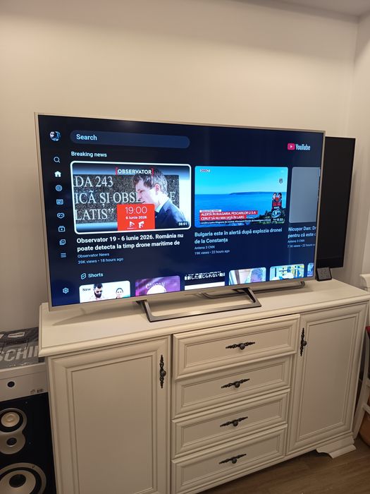 Sony 55XE7077.4K Ultra HD Linux 139cm că noi android