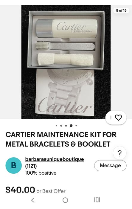 Kit de curățare  ceasuri Cartier