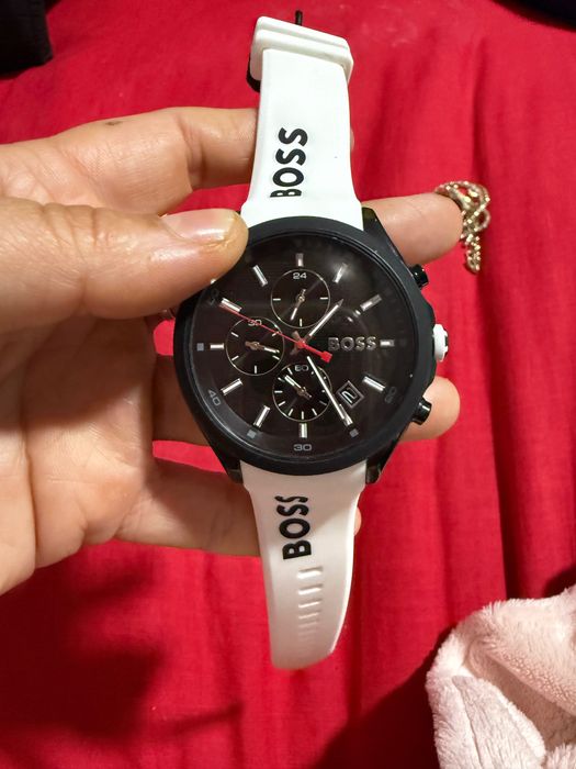 Ceas Cronograf BOSS - White