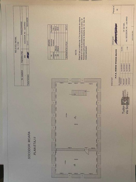 8817mp teren de vanzare cu cladire P+2, Socodor, Arad, ultracentral, posibilitate parcelare
