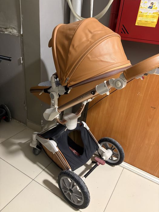 Коляска Xot mom f 22 карамель